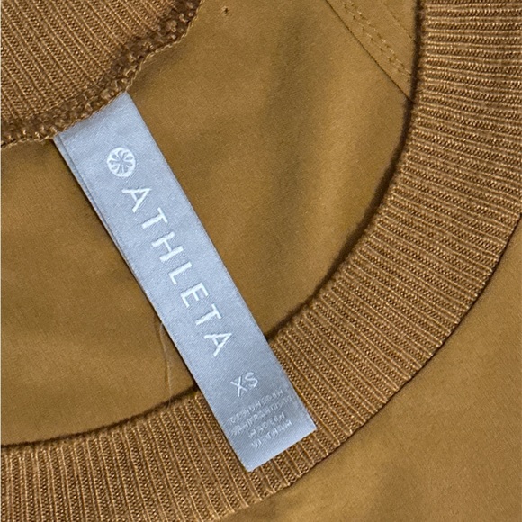 Athleta Zephyr Women’s XS Tank - Tuscan Gold - Active Stretch Wear - Picture 6 of 7